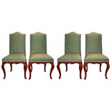 SET 12 VENETIAN DINING CHAIRS